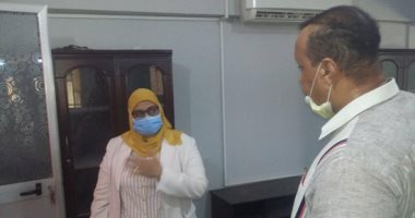 نائب محافظ أسوان تتفقد المركز التكنولوجى بمدينة كلابشة.. صور