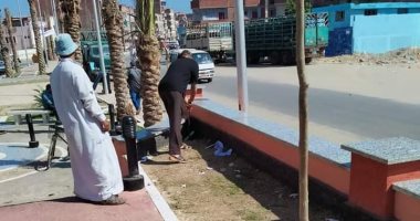 صور.. تجميل ونظافة ممشى السياحى وحديقة القناطرة بالزقازيق 