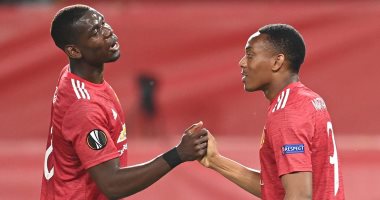 مانشستر يونايتد يتخطى لاسك لينز بثنائية ويتأهل لربع نهائى الدورى الأوروبى