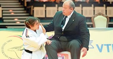 البطل العالمى محمد رشوان رئيسا لجهاز الجودو فى سموحة