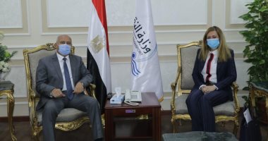 وزير النقل يستقبل المدير التنفيذى للأكاديمية الوطنية لتأهيل وتدريب الشباب