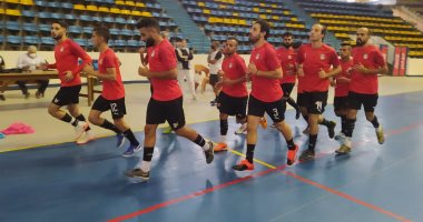 منتخب الصالات يعسكر  بالصالة المغطاة فى مدينة نصر