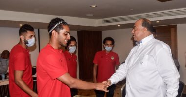 " مصيلحى" يجتمع بلاعبى الاتحاد لتحفيزهم قبل موقعة الزمالك