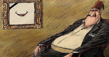 كاريكاتير صحيفة سعودية.. حداد في لبنان