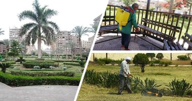 محافظة القاهرة تستغل غلق الحدائق لتجديدها بالكامل.. صيانة 300حديقة وإعادة تأهيلها.. هيئة النظافة تعيد 30حديقة متميزة للحياة وتجدد الأسوار والمقاعد.. والمحافظة تخصص مبالغ مالية لتغطية النفقات ورواتب العمال..صور