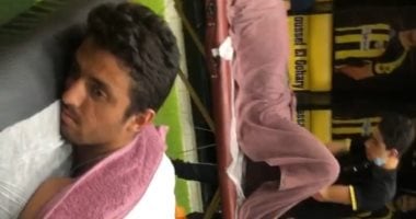 طاهر محمد طاهر يستعين بالفوطة النارية استعداداً لمباراة سموحة في الدوري