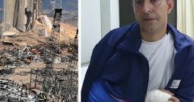الجندى الإيطالى المصاب ببيروت: "أتذكر دويًا قويًا للغاية.. وكنا محظوظين"