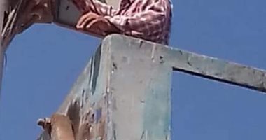 حملة لصيانة واصلاح الإنارة ورفع القمامة بحى ثان المحلة .. صور