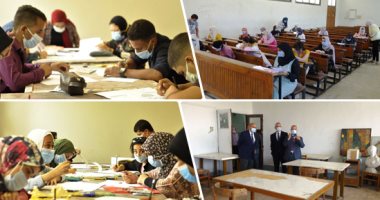56 ألف طالب وطالبة يخوضون اختبارات القدرات بجامعات المحافظات.. رئيس جامعة المنوفية يتابع القبول بكلية الإعلام.. وكلية التربية الرياضية بالإسكندرية تستقبل الطلاب.. ورئيس جامعة الأقصر يتابع تجهيزات كلية الفنون