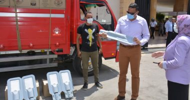 محافظ الدقهلية : توريد 170643  كشاف ليد على 4 مراحل لتحسين الإنار بالشوارع
