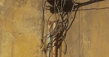 قارئ يطالب بتغيير بوكس التليفونات الأرضية المتهالك بكفر يوسف محمد بالشرقية