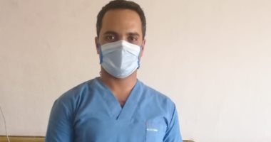 الجيش الأبيض.. "إبراهيم" بمستشفى بورفؤاد فى بورسعيد على خط مواجهة كورونا