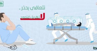 كاريكاتير صحيفة سعودية.. التعامل بحذر وعدم الإهمال طريقنا للتعافى من كورونا