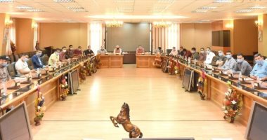تفاصيل اجتماع محافظ الشرقية بغرف عمليات انتخابات مجلس الشيوخ 2020 