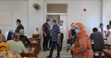 لجنة من المجلس الأعلى تتابع اختبارات القدرات بجامعة الإسكندرية
