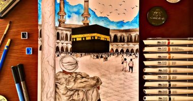 بصور ملونة مميزة.. نورهان تشارك بلوحات تعبر عن موهبتها فى الرسم