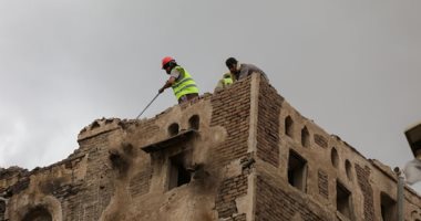 الأمطار تتسبب فى هدم 100 منزلا بمواقع التراث العالمى لليونسكو فى صنعاء القديمة