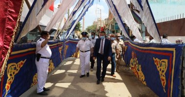 صور.. المحافظون يتفقدون لجان انتخابات مجلس الشيوخ استعدادا لاستقبال الناخبين
