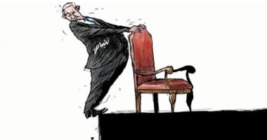 كاريكاتير صحيفة سعودية.. الاحتجاجات الإسرائيلية تدفع نتنياهو نحو الهوية