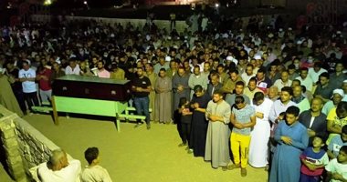 تشييع جثمان اليوتيوبر مصطفى حفناوى من الجيزة