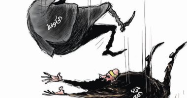 كاريكاتير صحيفة سعودية.. سقوط حكومة حسان دياب بلبنان
