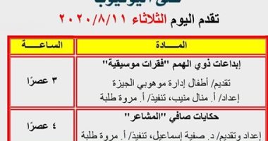 سلى ابنك مع القومى لثقافة الطفل بـ ابداعات ذوى الهمم أونلاين