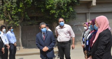 محافظ الغربية يتفقد باللجان وسط إجراءات احترازية مشددة فى أول أيام الانتخابات