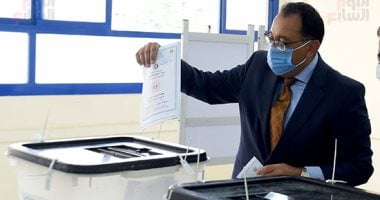 رئيس الوزراء ورئيس البرلمان والوزراء يدلون بأصواتهم فى انتخابات مجلس الشيوخ