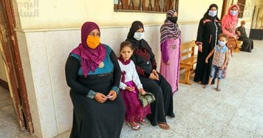 إقبال المواطنين على التصويت فى انتخابات مجلس الشيوخ بالعياط
