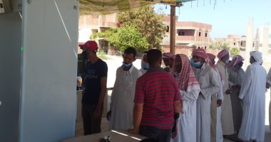 صور.. إقبال على لجان الانتخابات بمدينة رأس سدر بجنوب سيناء