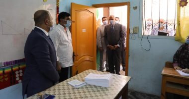 محافظ الجيزة يتفقد سير العملية الانتخابية بلجان جنوب والعجوزة والعمرانية
