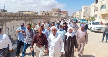 مشاركة فعالة لأهالى الشيخ زويد فى انتخابات مجلس الشيوخ.. صور