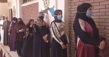 محافظ الغربية يتابع توافد الناخبين على لجان انتخابات مجلس الشيوخ