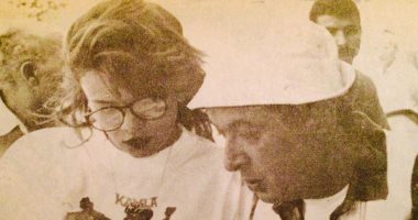 صورة من 27 سنة.. كاملة أبو ذكرى فى ذكرى رحيل نور الشريف: وحشتنا أوى