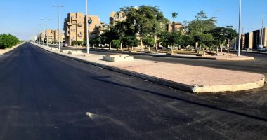 جهاز الشروق ينتهى من رفع كفاءة الطرق وتنسيق الموقع بمنطقة إسكان الشباب 63م