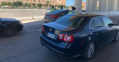 صور.. المرور: حرم آمن ومنع الانتظار أمام لجان التصويت بانتخابات الشيوخ