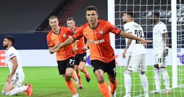 ملخص واهداف مباراة شاختار ضد بازل 4-1 في ربع نهائي الدوري الأوروبي