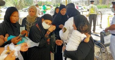 طوابير من السيدات يتوافدن على لجان شمال محافظة الأقصر ومنشأة العمارى.. صور