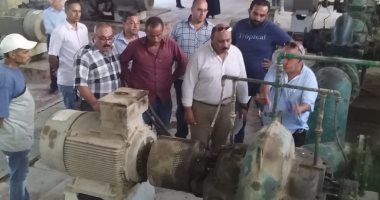 رئيس "مياه القناة" يتفقد إحلال وتجديد محطة مياه فايد بالإسماعيلية.. صور