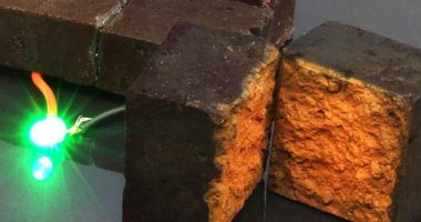 باحثون يطورون طوب ذكى يخزن الكهرباء مثل البطاريات