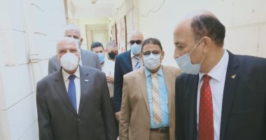 نقيب المعلمين يتفقد جهود الفرعيات لدعم المشاركة بانتخابات الشيوخ.. صور