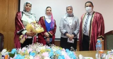 جامعة الفيوم تناقش أول رسالة دكتوراه بكلية الحسابات والمعلومات (صور)