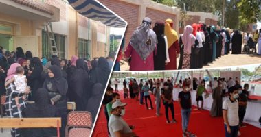 الشباب والسيدات يتصدرون المشهد الانتخابى فى اليوم الثانى لانتخابات الشيوخ.. احتفالات وحشود نسائية أمام اللجان بالقاهرة والجيزة.. وغرفة عمليات تنسيقية شباب الأحزاب تتابع سير العملية الانتخابية.. صور