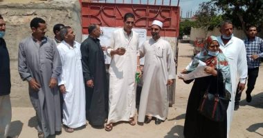 العاملون بأوقاف فاقوس بالشرقية: المشاركة فى الانتخابات واجب وطنى.. صور