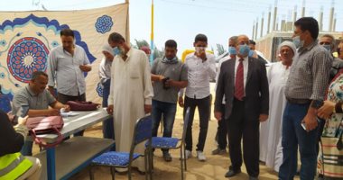 صور.. إقبال كبير من الناخبين على اللجان الانتخابية بالإسماعيلية