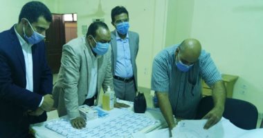لجنة الأعلى للجامعات تتابع اختبارات القدرات بفنون جميلة جامعة الأقصر.. صور