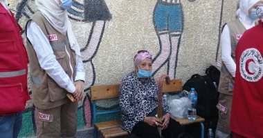 فرق الهلال الأحمر تنتشر بلجان بنى سويف تحسبا للطوارئ ومساعدة كبار السن  