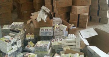 إعدام 1039 عبوة مستحضرات تجميل ومستلزمات طبية مجهولة بالقاهرة
