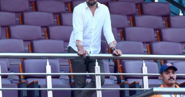 مدير قطاع الناشئين الجديد يحضر احتفالية الاهلي بالاستاد الجديد