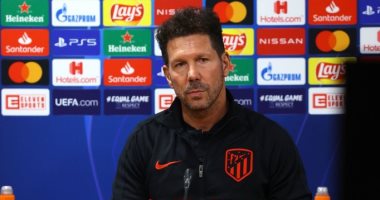 أتليتكو مدريد ضد تشيلسي .. سيميونى: قادرون على تحقيق نتيجة إيجايبة فى الإياب